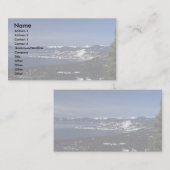 Lake Tahoe, Nevada Visitenkarte (Vorne/Hinten)