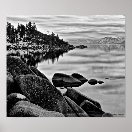 Lake Tahoe North Poster (Vorne)