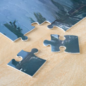 Lake Tahoe | Ölbild Landschaft Puzzle (Seite)
