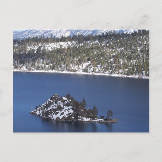 Lake Tahoe Post Card Postkarte (Vorderseite)