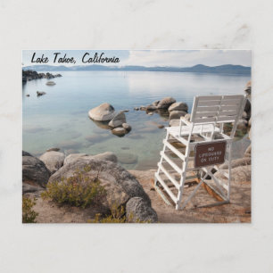 Lake Tahoe Postcard Postkarte