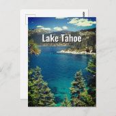 Lake Tahoe Postcard Postkarte (Vorne/Hinten)