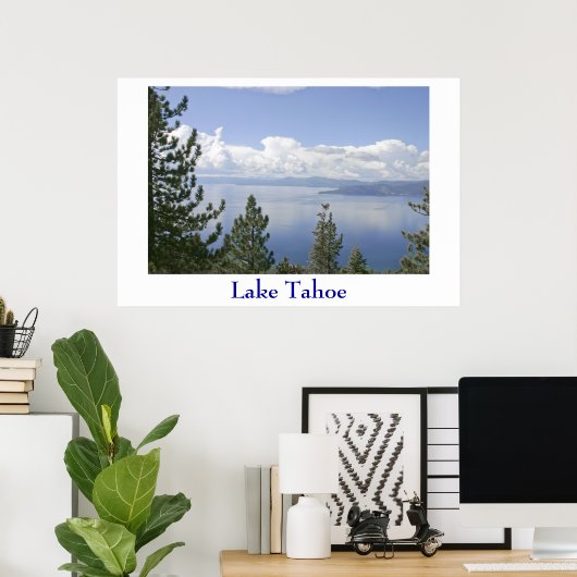 Lake Tahoe Poster (Heimbüro)