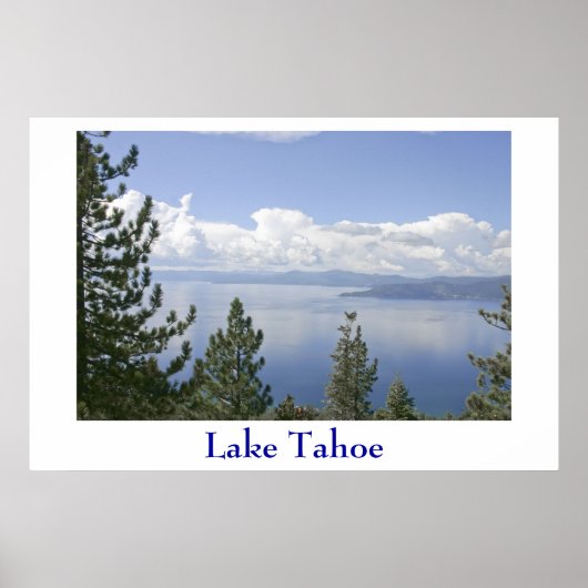 Lake Tahoe Poster (Vorne)