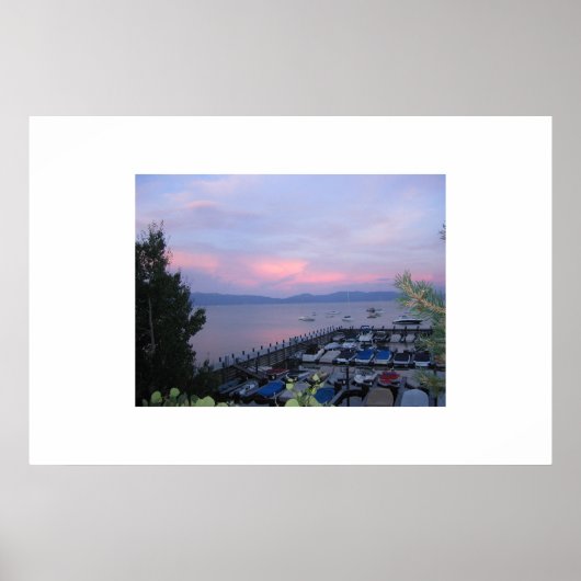 Lake Tahoe Poster (Vorne)