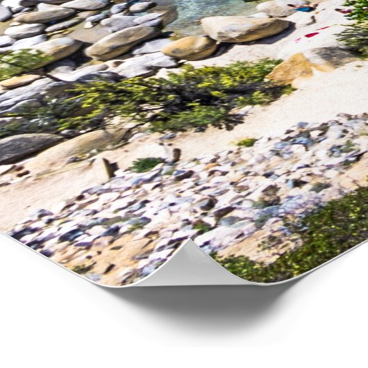 Lake Tahoe Poster (Ecke)