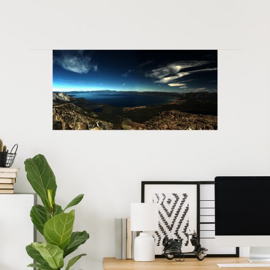 Lake Tahoe Poster (Heimbüro)