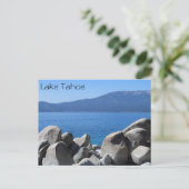 Lake Tahoe Postkarte (Stehend Vorderseite)
