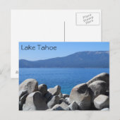 Lake Tahoe Postkarte (Vorne/Hinten)