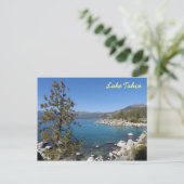 Lake Tahoe Postkarte (Stehend Vorderseite)