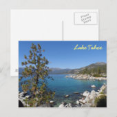 Lake Tahoe Postkarte (Vorne/Hinten)
