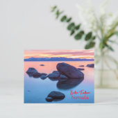 Lake Tahoe Postkarte (Stehend Vorderseite)