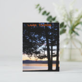 Lake Tahoe Postkarte (Stehend Vorderseite)