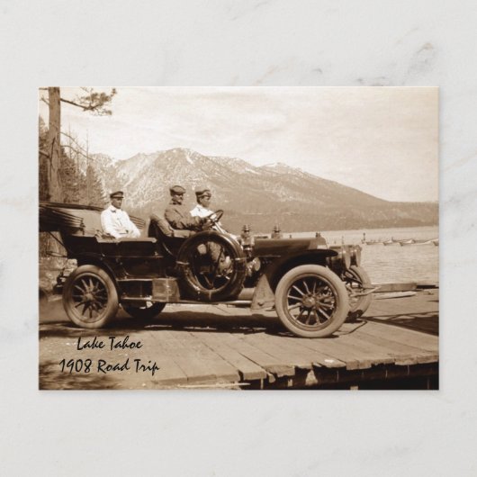 Lake Tahoe Postkarte (Vorderseite)