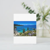 Lake Tahoe Postkarte (Stehend Vorderseite)