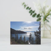 Lake Tahoe Postkarte (Stehend Vorderseite)