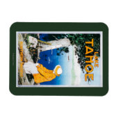 Lake Tahoe Promotional Poster, Lake Tahoe, CA Magnet (Horizontal)