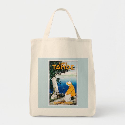Lake Tahoe Promotional Poster, Lake Tahoe, CA Tragetasche (Vorne)