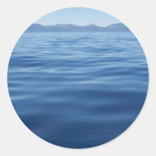 Lake Tahoe Runder Aufkleber