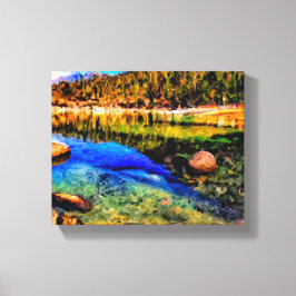 Lake Tahoe Sand Harbor Leinwanddruck