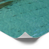 Lake Tahoe Sand Ripples 2 Poster (Ecke)