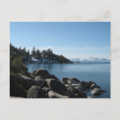 Lake Tahoe Save the Date! Ankündigungspostkarte (Vorderseite)