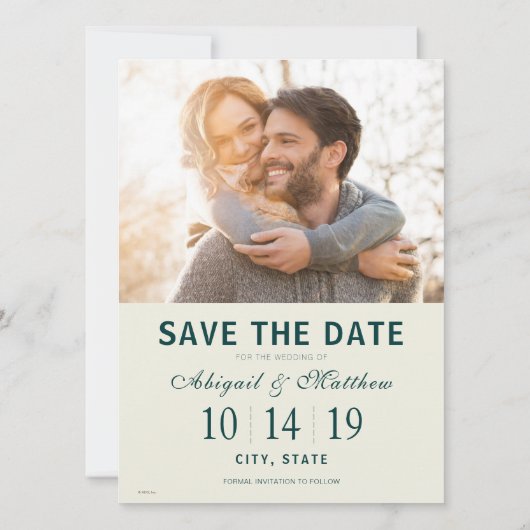 Lake Tahoe | SAVE THE DATE - FOTO (Rückseite)