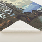 Lake Tahoe Sherpa Blanket Sherpadecke (3/4)