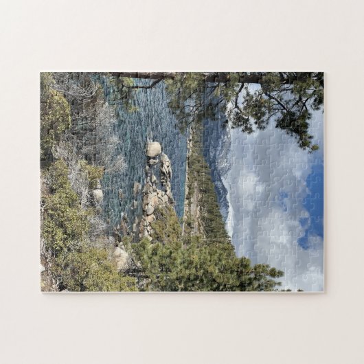 Lake Tahoe Shoreline Puzzle (Horizontal)