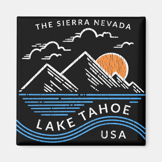 Lake Tahoe Sierra Nevada Magnet (Vorne)