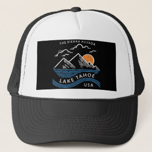 Lake Tahoe Sierra Nevada Truckerkappe