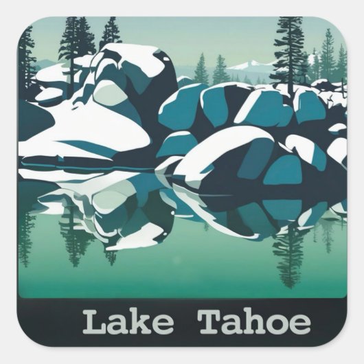 Lake Tahoe Sticker (Vorderseite)