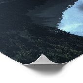 Lake Tahoe Storm Poster (Ecke)