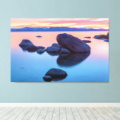 Lake Tahoe Sunset Leinwanddruck (Insitu (Holzboden))