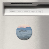 Lake Tahoe Sunset Magnet (In Situ (Geschirrspüler))
