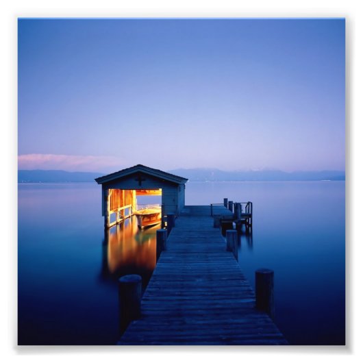 Lake Tahoe Sunset Print Fotodruck (Vorne)