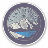 Lake Tahoe Vinyl Sticker (Vorderseite)
