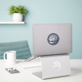 Lake Tahoe Vinyl Sticker (Laptop auf Schreibtisch)