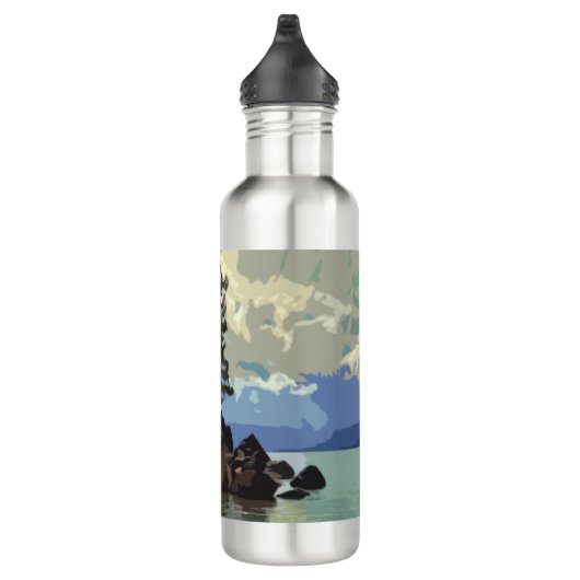 Lake Tahoe Water Bottle Edelstahlflasche (Rechts)