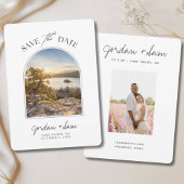 Lake Tahoe Wedding Emerald Cove Save the Date Einladung