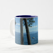 Lake Tahoe Zweifarbige Tasse (Vorderseite Links)