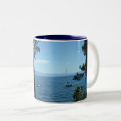 Lake Tahoe Zweifarbige Tasse (VorderseiteRechts)