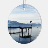 Lake- Tahoedock Keramikornament (Links)