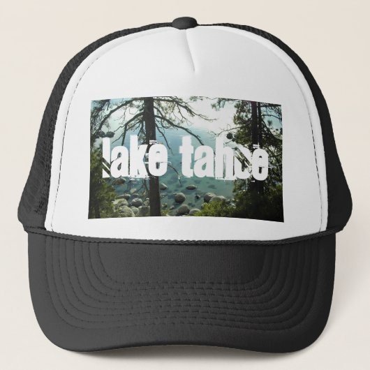 Lake- Tahoehut Truckerkappe (Vorderseite)