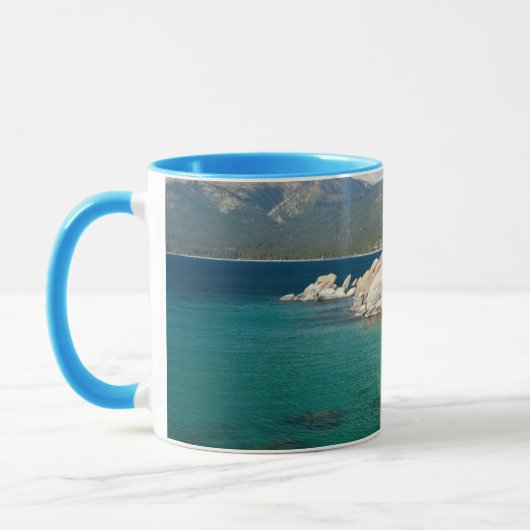 Lake- Tahoelandschaft Tasse (Links)