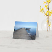 Lake- Tahoepier Karte (Gelbe Blume)