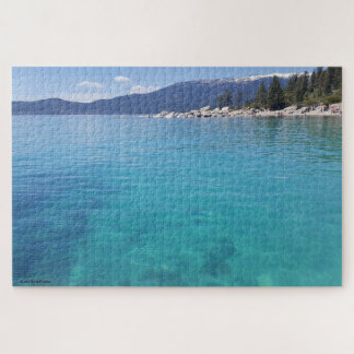 Lake- Tahoepuzzlespiel - schwierig - 1000+ Stücke Puzzle