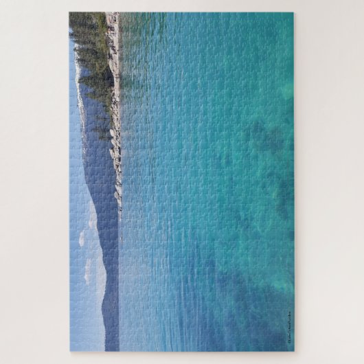 Lake- Tahoepuzzlespiel - schwierig - 1000+ Stücke Puzzle (Vertikal)