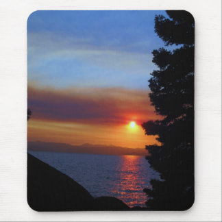 Lake- Tahoesonnenuntergang Mousepad