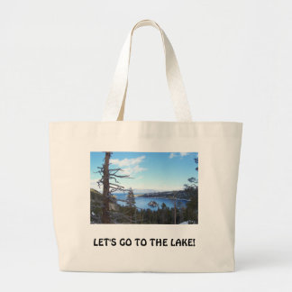 Lake- Tahoestrand-Tasche, Jumbo Stoffbeutel